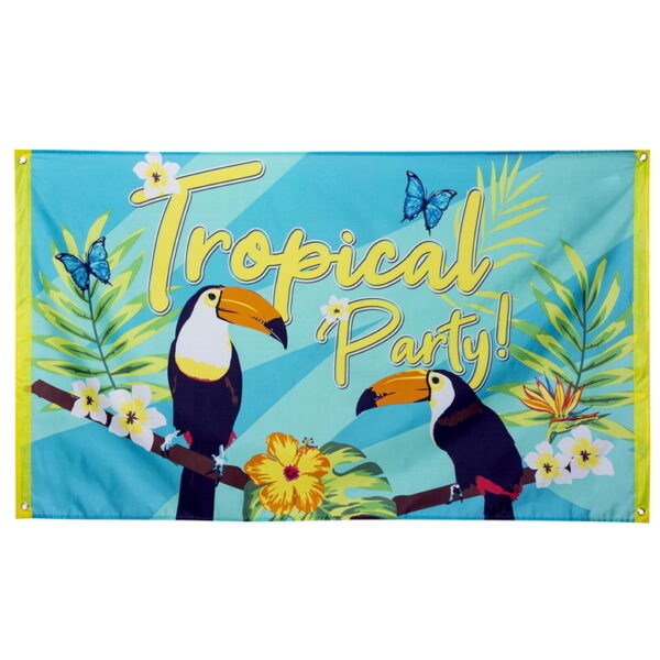 Vlag Toekans Tropical Party